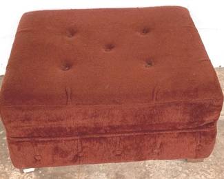 638 - Vintage Ottoman - 14" x 22" x 26"