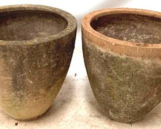 69 - 2 Fiberglass Planters - 24" x 24"