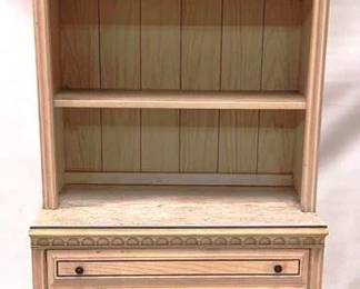 127 - Bassett Cabinet / Bookshelf - 70" x 31" x 17"