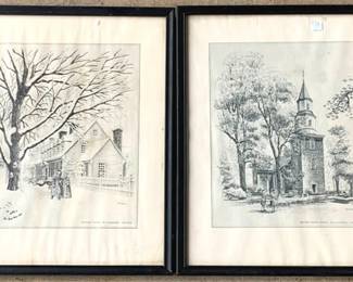 774 - 2 Framed Prints
