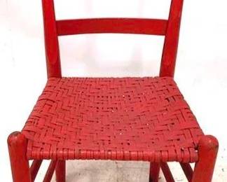 169 - Chair - 34" x 16" x 14"