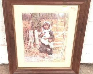 1178 - Framed Print - 27" x 24"