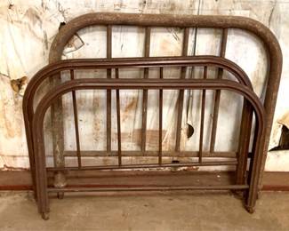 525 - Lot of 3 Metal Headboards - 38" x 35"