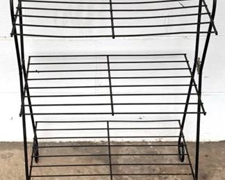 577 - Metal Shelf / Rack - 28" x 19" x 12"