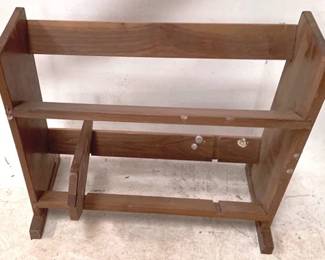 509 - Wood Shelf - 27" x 9" x 24"