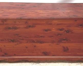 59 - Antique Blanket Chest - 27" x 63" x 25"
