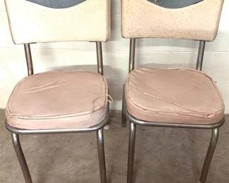 1048 - 2 Chairs - 34" x 16" x 18"