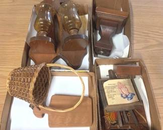 1056 - 4 Trays of Assorted Items