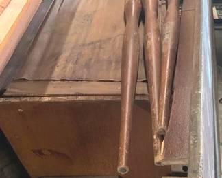 1086 - Lot of Scrap Wood Items