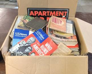 807 - Box Lot of Books