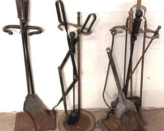 1030 - 3 Fireplace Sets