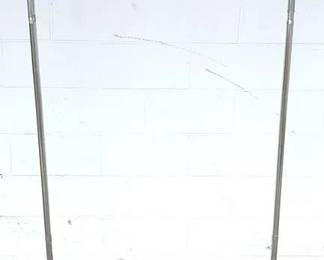 727 - Rolling Metal Clothes Rack - 68" x 38" x 20"