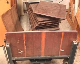 475 - Hospital Bed with Extra Wood Parts