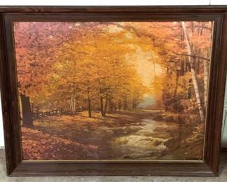 960 - Framed Print - 26" x 32"