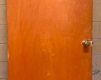 255 - Wood Door - 32" x 80"