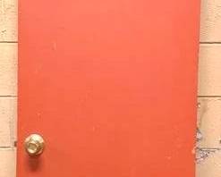 243 - Wood Door - 24" x 80"