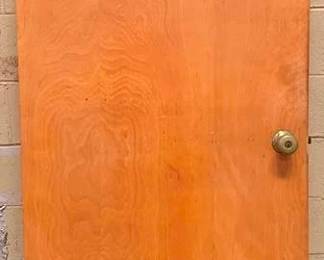 296 - Wood Door - 32" x 80"
