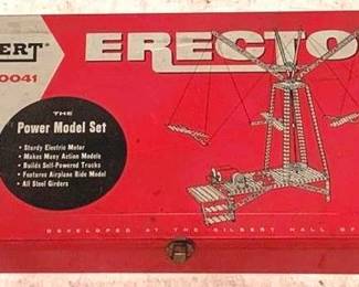 223 - Gilbert Erector Set No. 10041 with Case