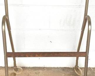 571 - Metal Rack Cart - 36" x 21" x 13"