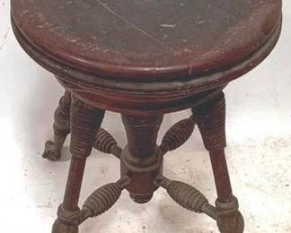 348 - Antique Stool - 18" x 14"