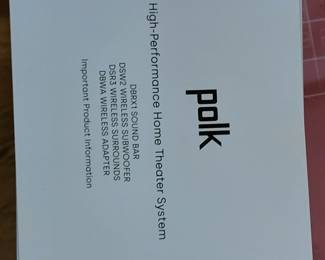 POLK HOME THEATER SYSTEM
