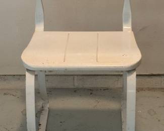 Vintage Iron rite Metal Chair