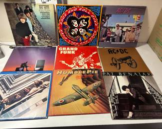 Some of the records here more than 4000+
Rolling Stones, kiss, AC/DC, Grand Funk, Pat Benatar, Humble Pie,