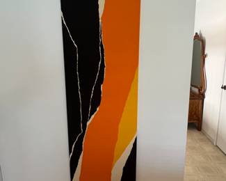 Cool canvas art 1970's...