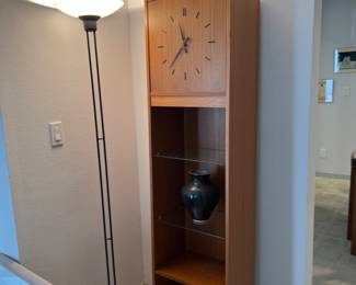Herman Miller clock! A nice floor lamp...
