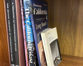 several designer & travel books...