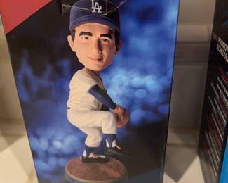 Sandy Koufax and a few other collectible bobble heads!