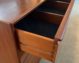The dresser is in excellent condition, dovetail joints, solid all wood no IKEA here!