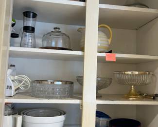 lots of kitchenware...