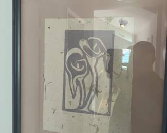 A wide variety of framed prints..