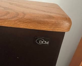 A pair of vintage DCM TF-250s speakers. Good reputation as some of the best speakers in their class!