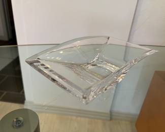 Fine mid-century glass dish.