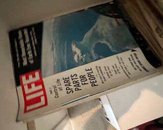 vintage Life magazines..