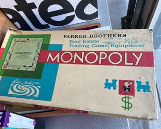 Several vintage games, popular games still in original plastic (NEW!) & many newer if not "brand - new" puzzles!