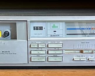 Technics Stereo Cassette Deck Model M231X
Lot #: 26