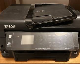 Epson WF-3520 Copy Fax Scan Printer In Working Order
Lot #: 137
