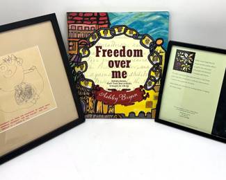 1970 Children's Art From The Collection Of Ashley Bryan With Personal Note, Book & Exhibition Display
Lot #: 181