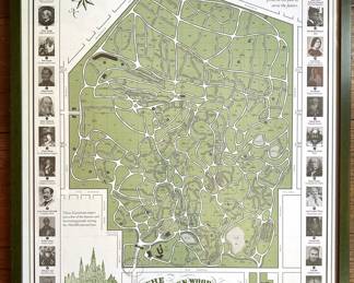 Vintage Map Of Greenwood Cemetery Brooklyn, New York
Lot #: 86