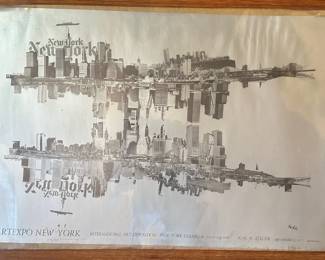 2 1979 Vintage Posters From Art Expo New York By Michael Knigin & Igal M. Alelier, Preserved In Plastic
Lot #: 168