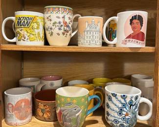 Over 20 Mugs
Lot #: 190