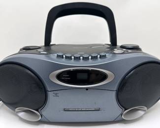 Memorex Radio, Cassette & Compact Disc Player Boom Box
Lot #: 60