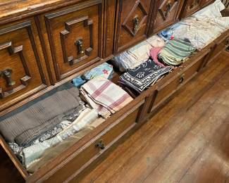 Large Collection Of Table Linens, Mostly Vintage Including Table Cloths, Napkins & More
Lot #: 187