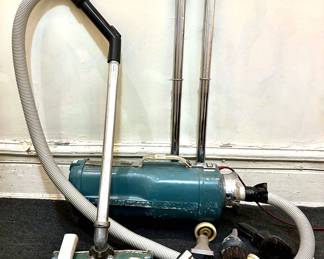 Vintage Electrolux Model L Blue Canister Vacuum Cleaner With Accessories In Working Order
Lot #: 122