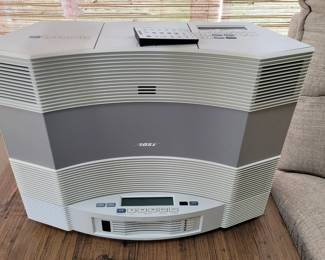 Main Bose radio and 5 cd player