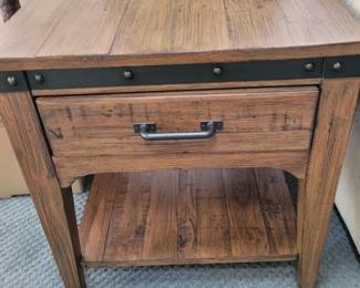 Kincaid Plank Road End Table Set of 2