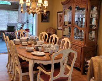 Ethan Allen dining and buffet set
